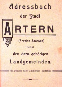 Adressbuch 1906