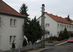 Bis 27. Januar stand dieser Mast an der Ecke Franz-Schubert-Straße / Wapperweg