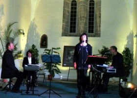 Unsere Musiker beim Weihnachtskonzert in der Arterner Veitskirche