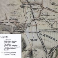 Reinsdorf 1779 im Kartenbild