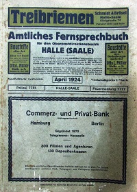 Adressbuch 1924