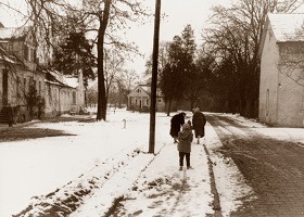 Spaziergang Saline um 1960
