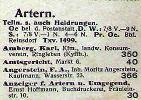 Telefonbuch 1924